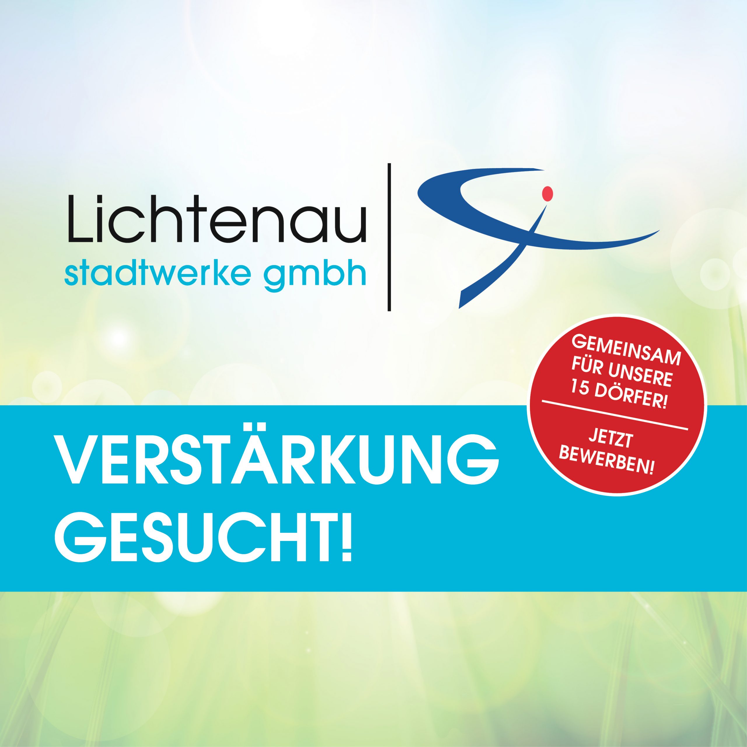 Hinweis Website Stellenanzeigen